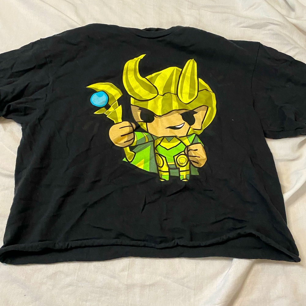 Marvel Loki Crop Top